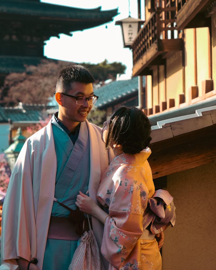 Gente en Japón